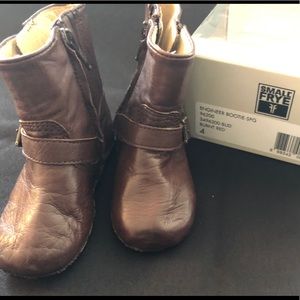 Frye Engineer Booties Size 4